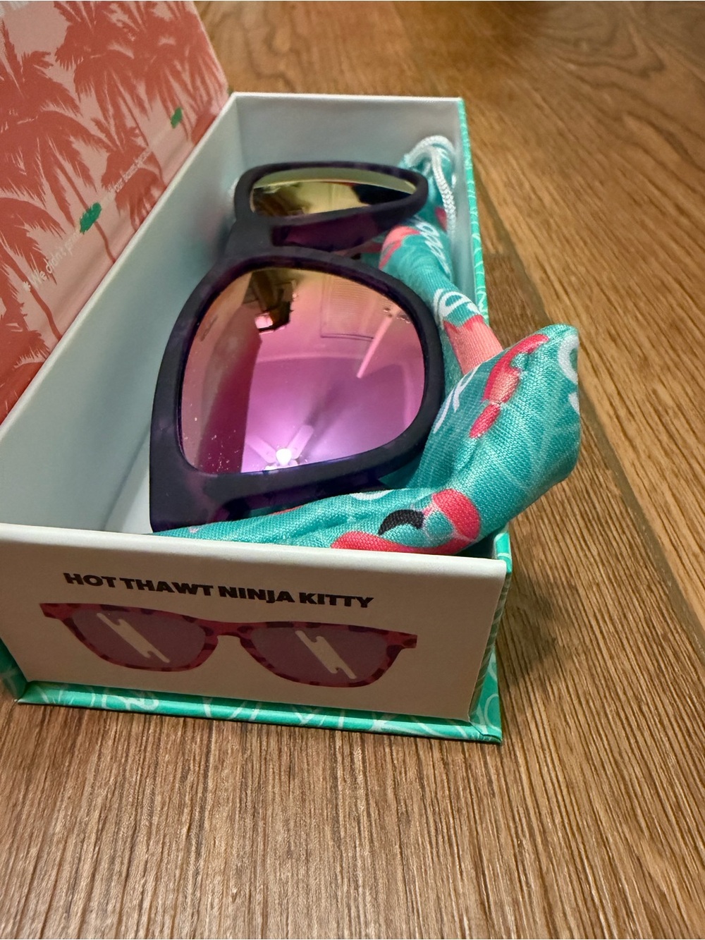 Goodr sunglasses hot thawt ninja kitty